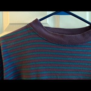 Urban Outfitters BDG striped mock neck
